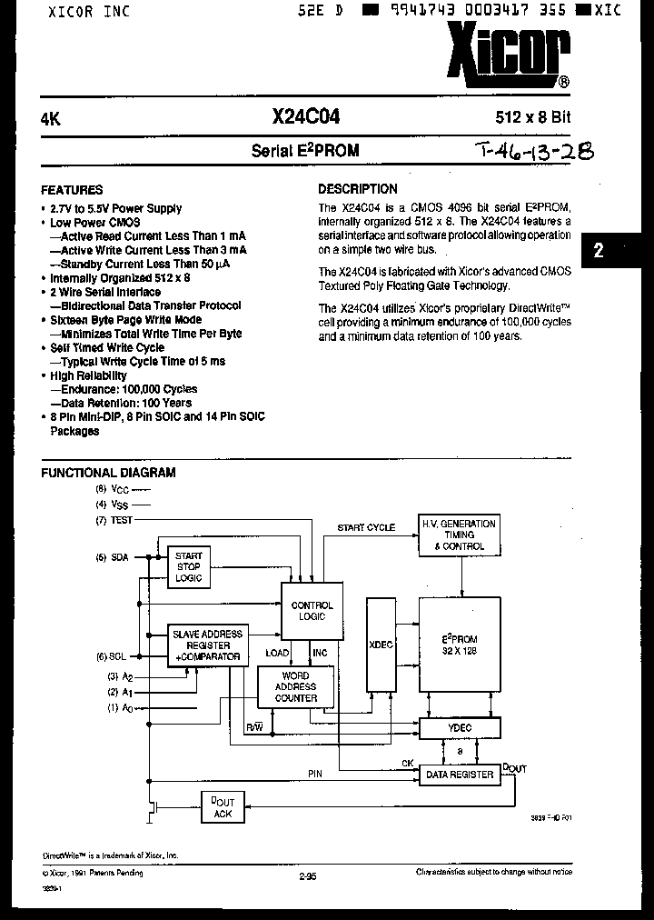 X24C04DMB-35_2737697.PDF Datasheet