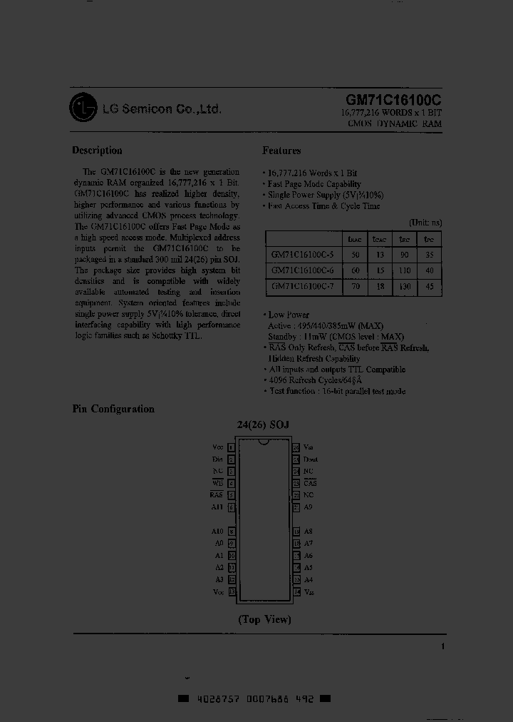 GM71C16100CJ-5_2740299.PDF Datasheet