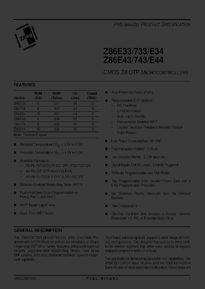 Z86E3412VSC_2740497.PDF Datasheet