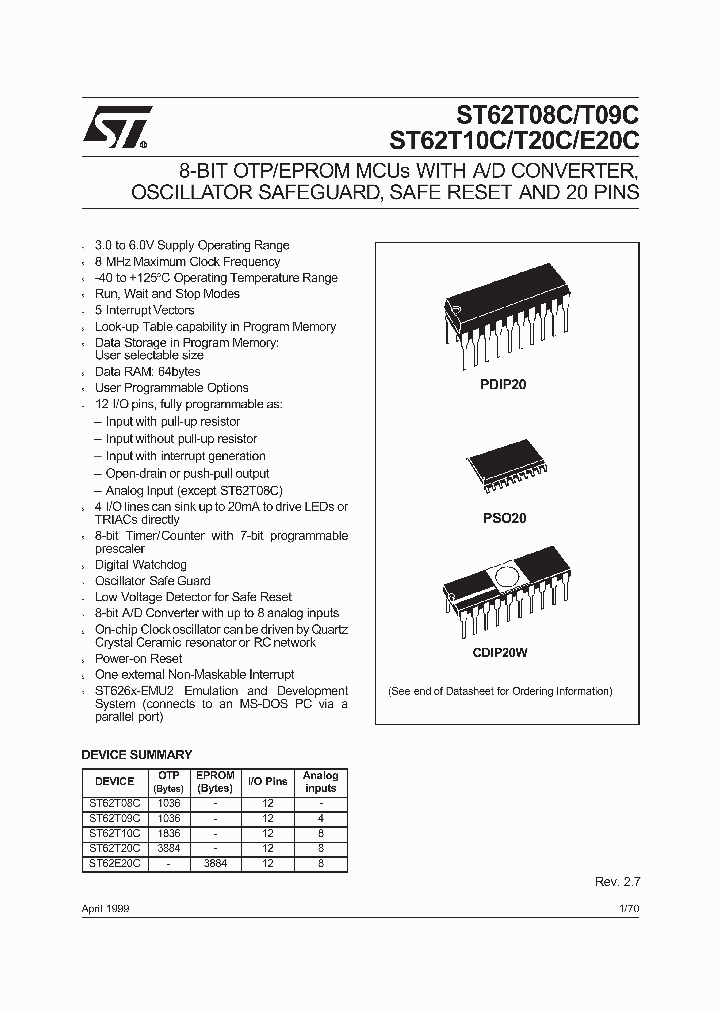 ST62SERIES_2741123.PDF Datasheet