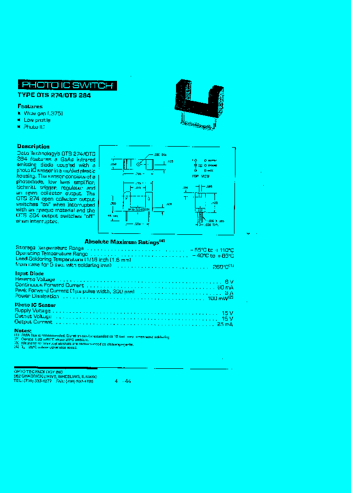 OTS284_2744688.PDF Datasheet