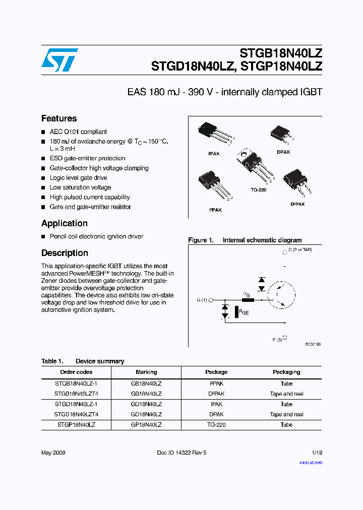 STGP18N40LZ_2744689.PDF Datasheet