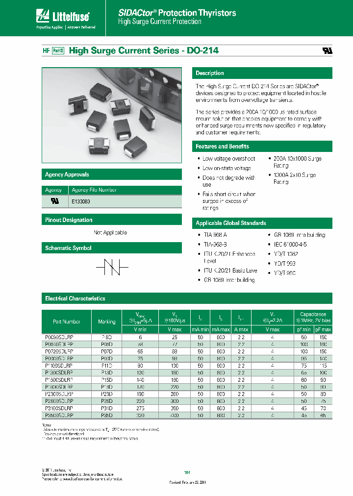 P1100SDLRP_2745023.PDF Datasheet