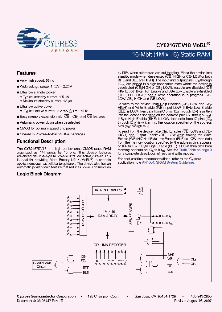 CY62167EV18_2745498.PDF Datasheet