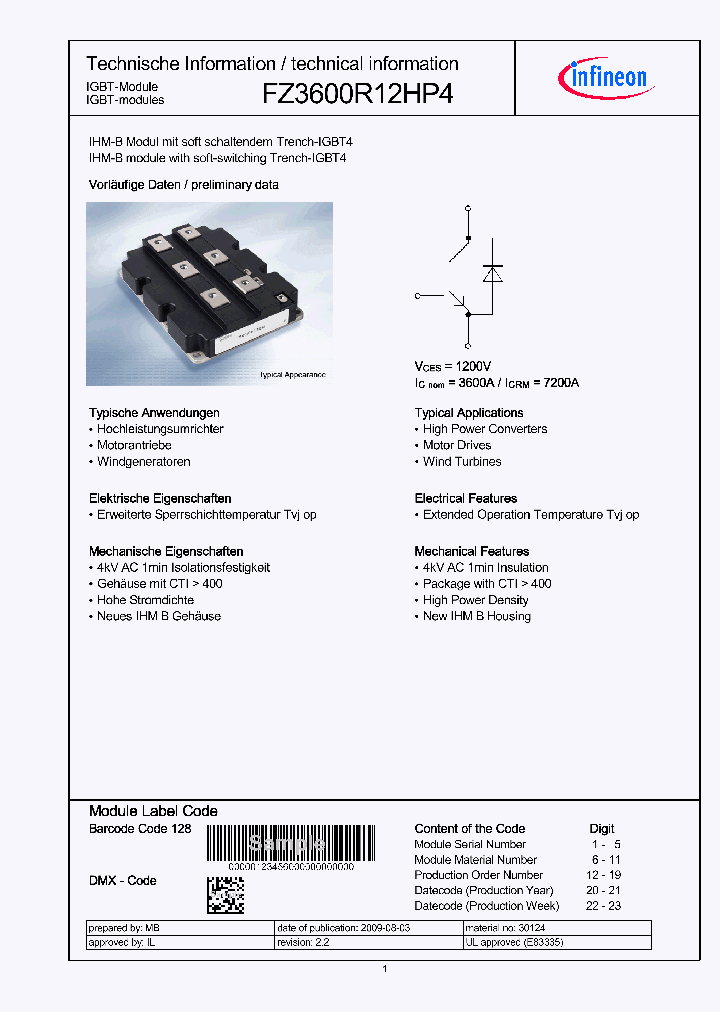 FZ3600R12HP4_2746575.PDF Datasheet