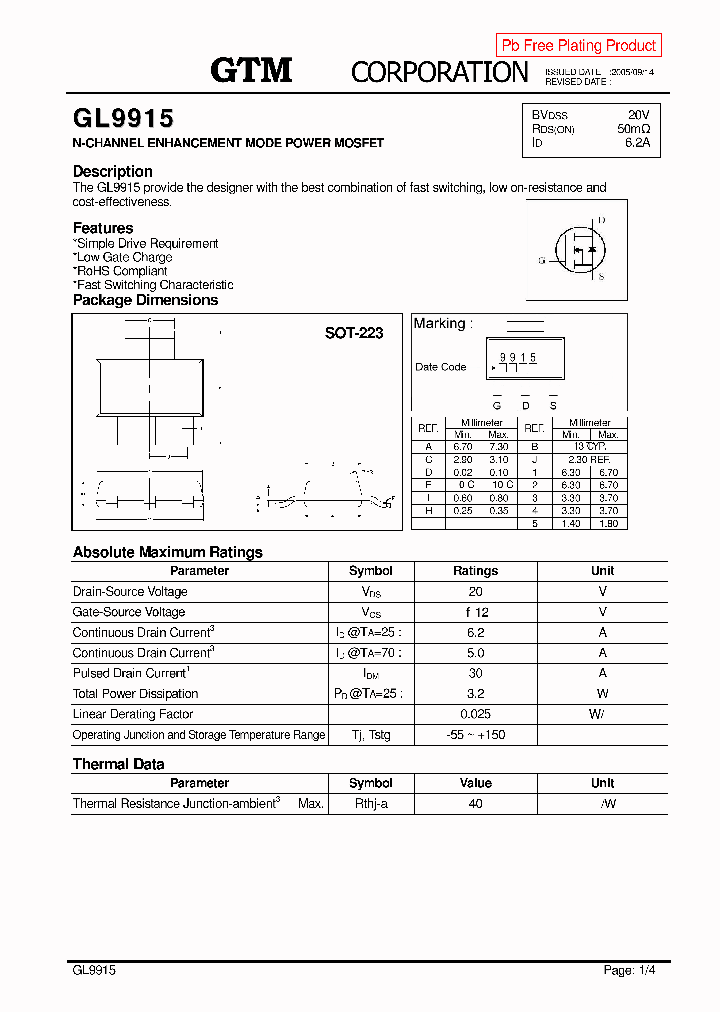 GL9915_2746704.PDF Datasheet