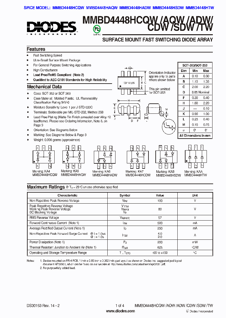 MMBD4448HSDW-7-F_2746937.PDF Datasheet