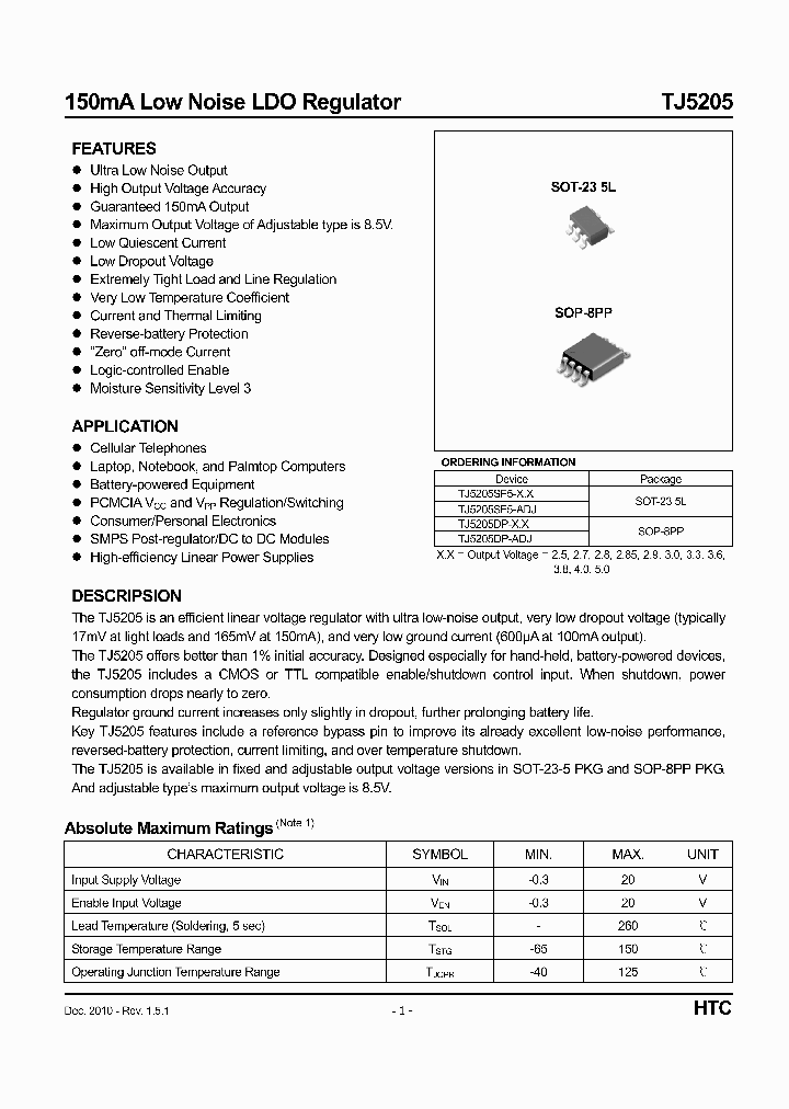 TJ5205_2747071.PDF Datasheet