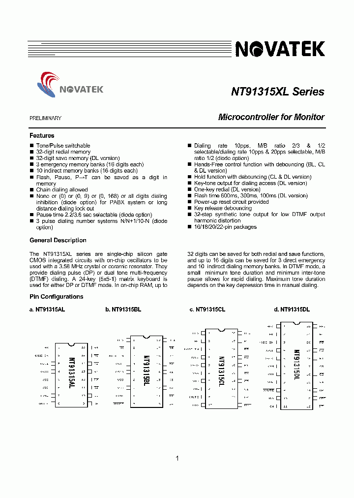 NT91315AL_2747317.PDF Datasheet