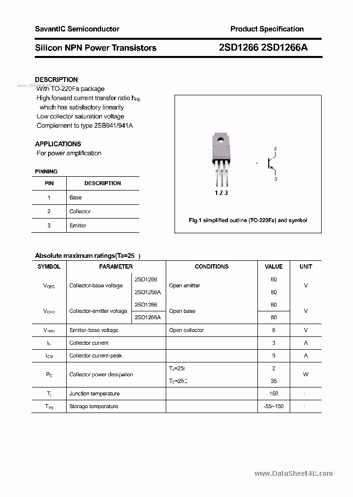 2SD1266_2747756.PDF Datasheet