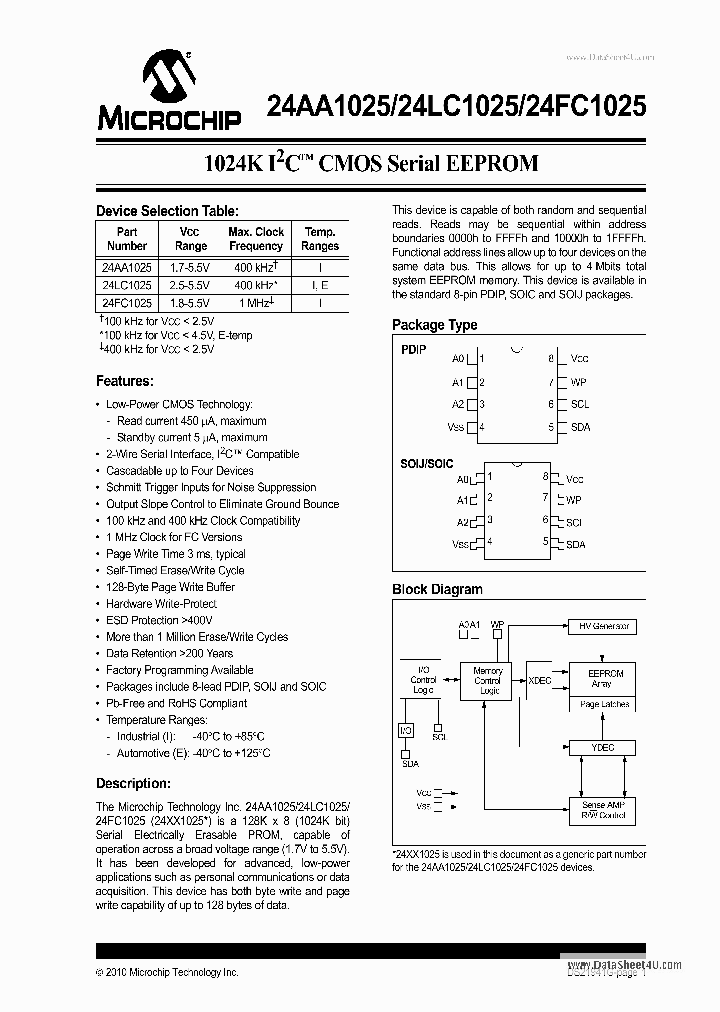 24LC1025_2747846.PDF Datasheet