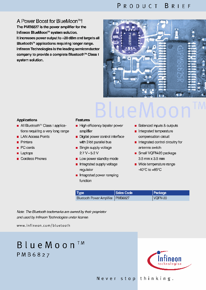 PMB6827_2747913.PDF Datasheet