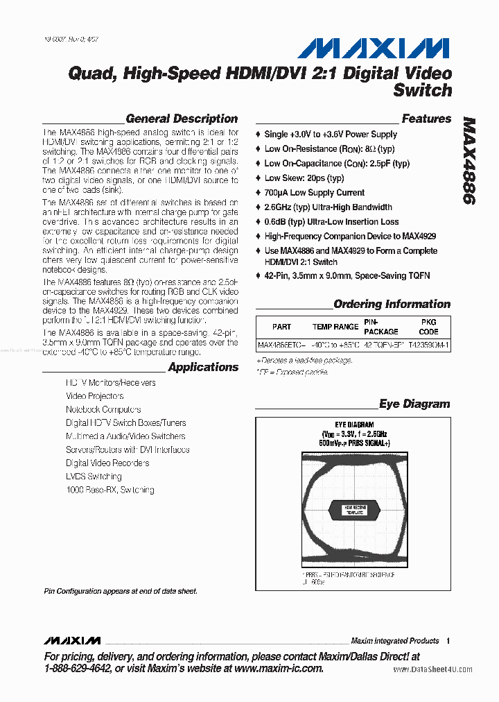 MAX4886_2748297.PDF Datasheet