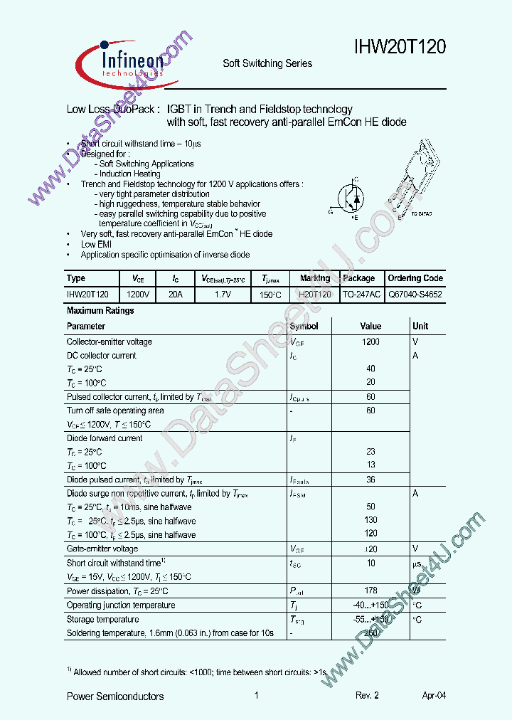 IHW20T120_2748900.PDF Datasheet