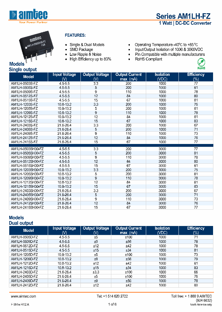 AM1LH-0503SH30-FZ_2749016.PDF Datasheet