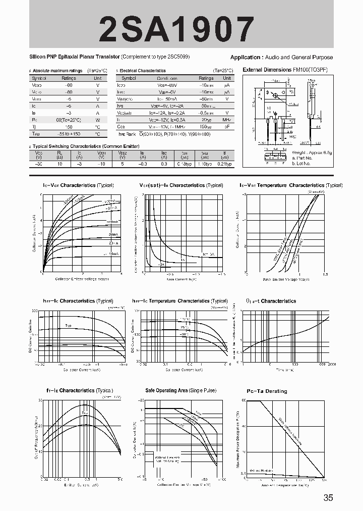 2SA190707_2749199.PDF Datasheet
