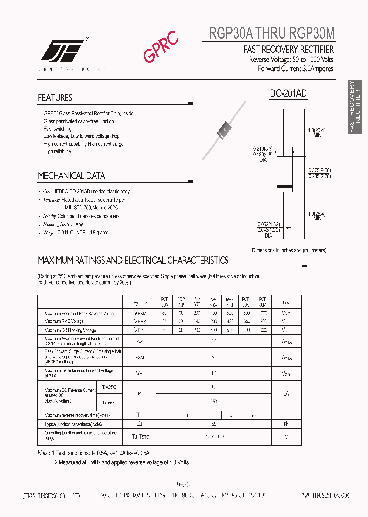 RGP30D_2749485.PDF Datasheet