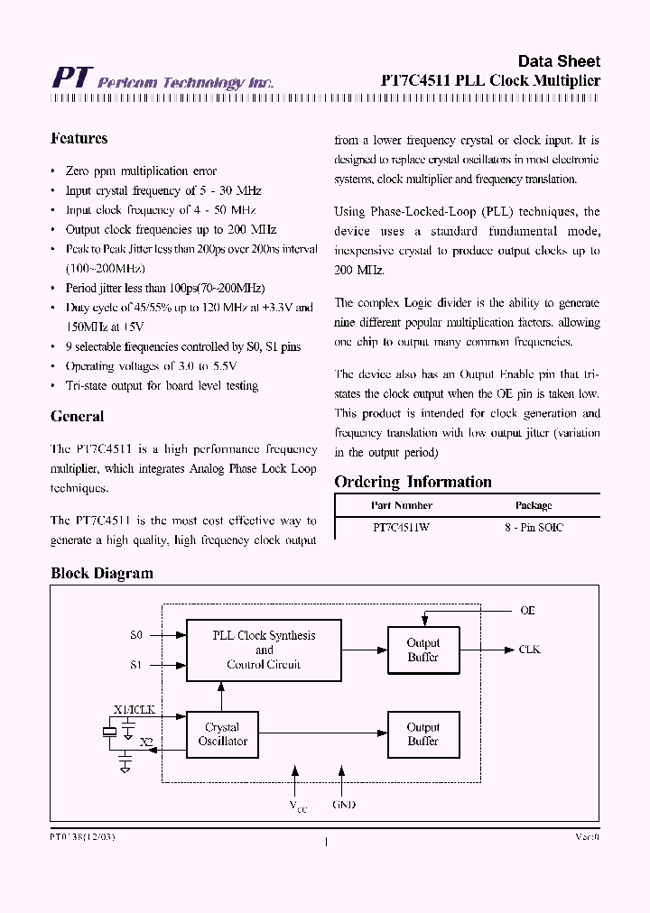 PT7C4511_2749553.PDF Datasheet