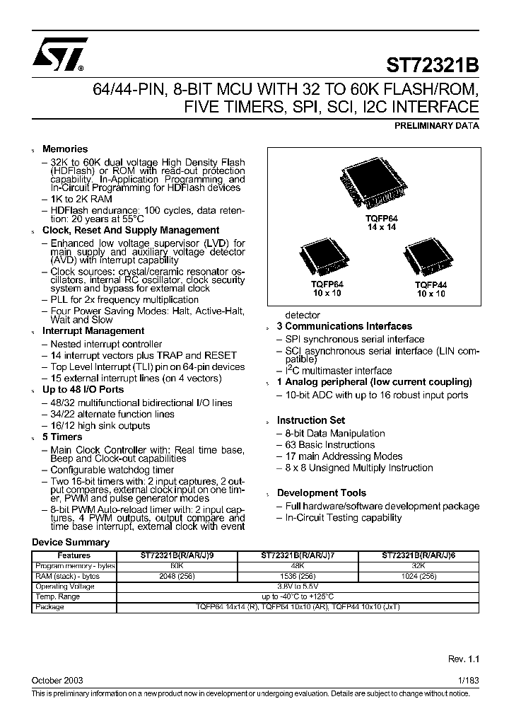 ST72321BAR7_2751238.PDF Datasheet