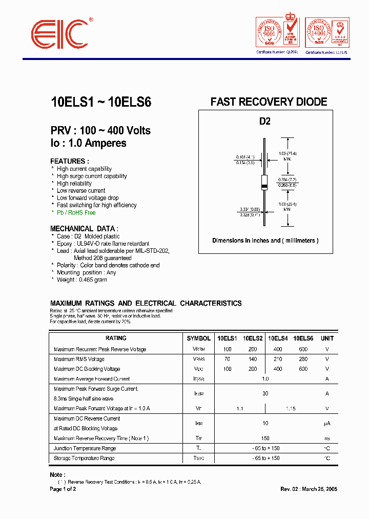 10ELS1_2752776.PDF Datasheet