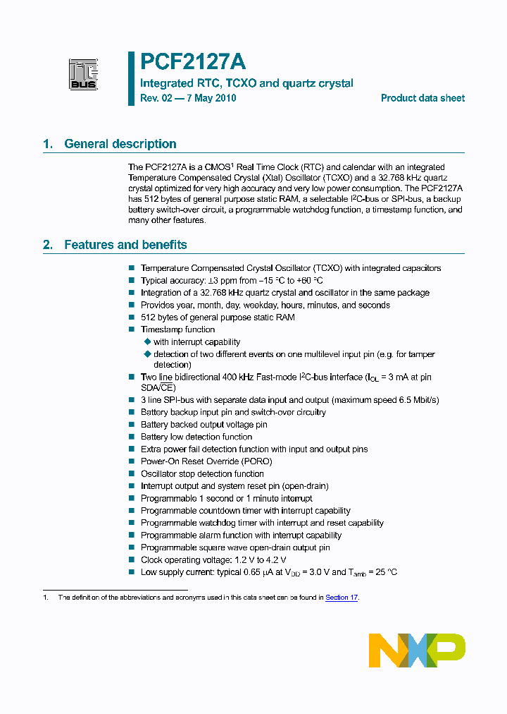 PCF2127AT_2753413.PDF Datasheet