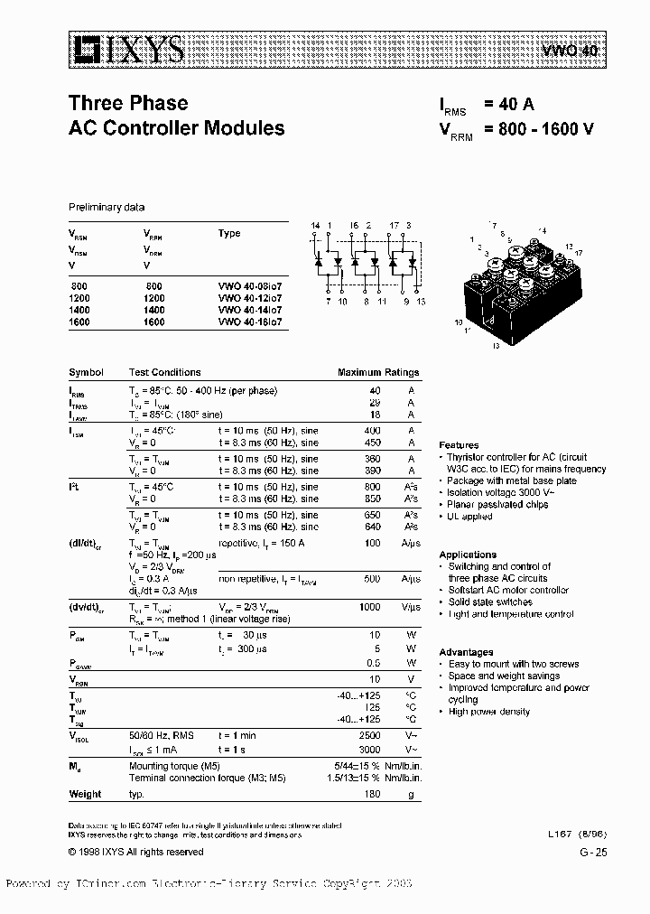 VWO40-12IO7_2754916.PDF Datasheet