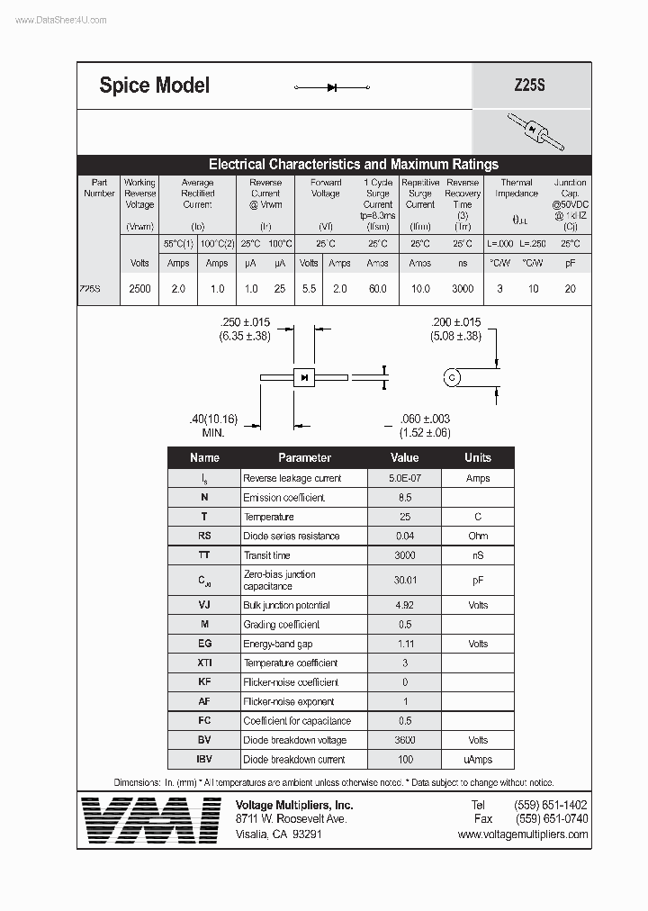 Z25S_2755724.PDF Datasheet
