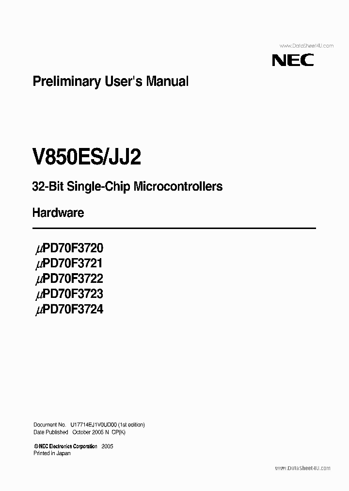 UPD70F3724_2756029.PDF Datasheet