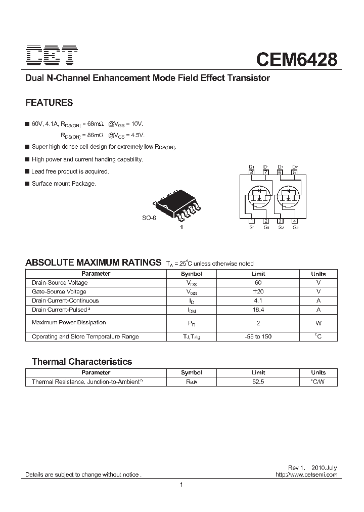 CEM6428_2756692.PDF Datasheet