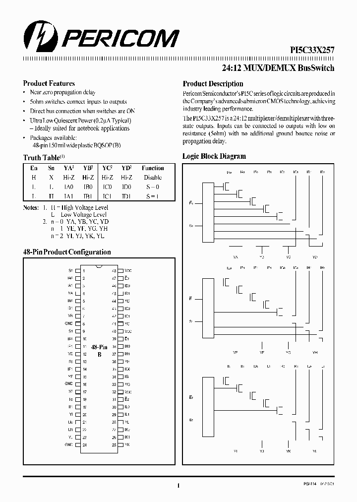 PI5C33X257B_2757041.PDF Datasheet