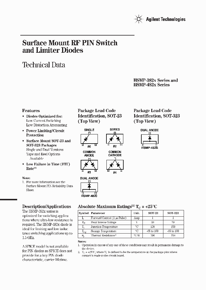 HSMP-482B_2757567.PDF Datasheet