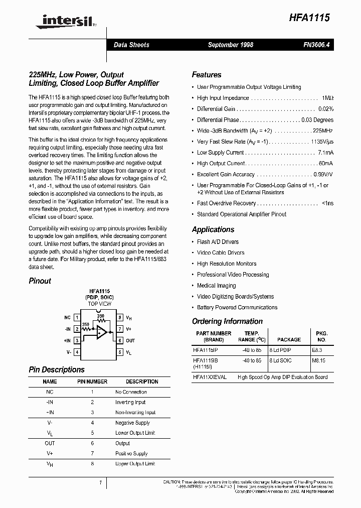 HFA1115_2758033.PDF Datasheet