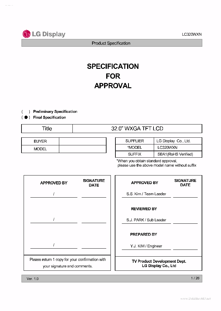 LC320WXN-SBA1_2758910.PDF Datasheet