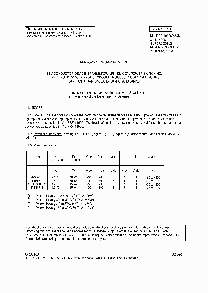 JAN2N5664_2760521.PDF Datasheet