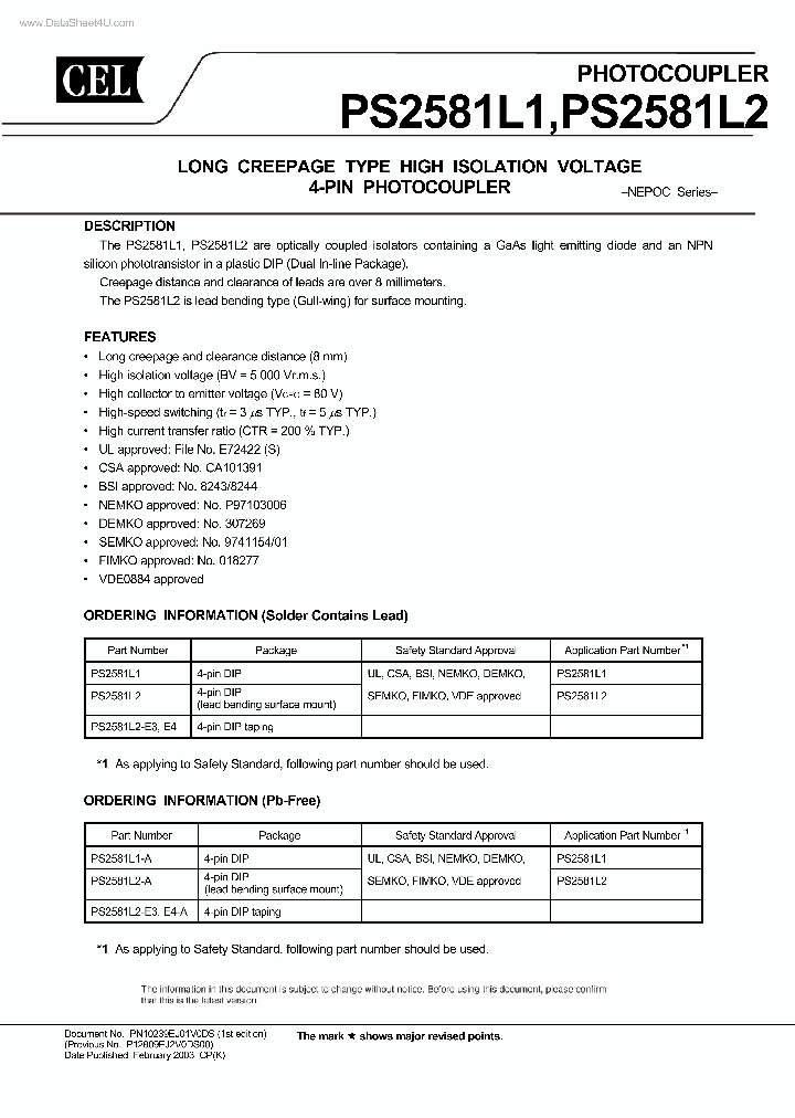 PS2581L1_2760513.PDF Datasheet