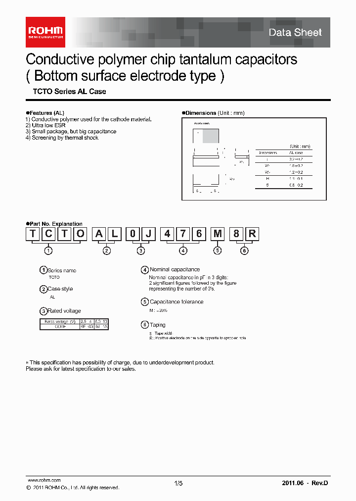 TCTOAL1A685M8R_2760714.PDF Datasheet
