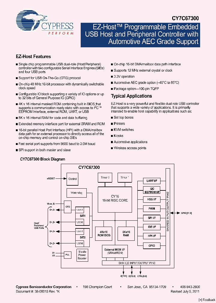 CY7C67300-100AXA_2761391.PDF Datasheet
