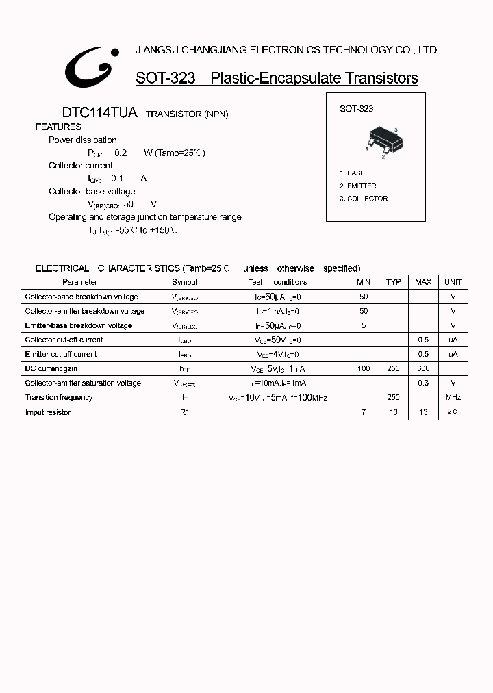 DTC114TUA-SOT-323_2761551.PDF Datasheet