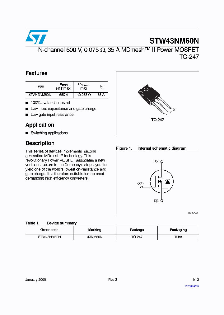 STW43NM60N_2761872.PDF Datasheet