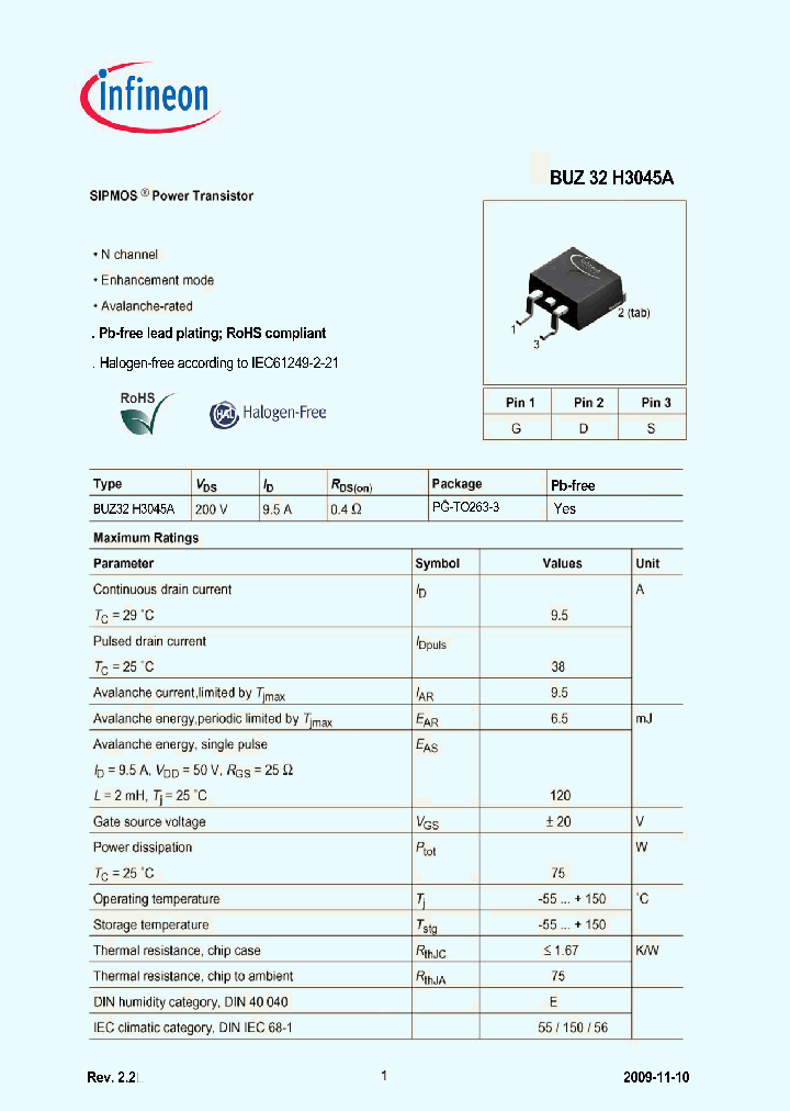 BUZ32H3045A_2762440.PDF Datasheet