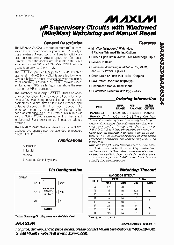MAX6323CUT26-T_2763659.PDF Datasheet