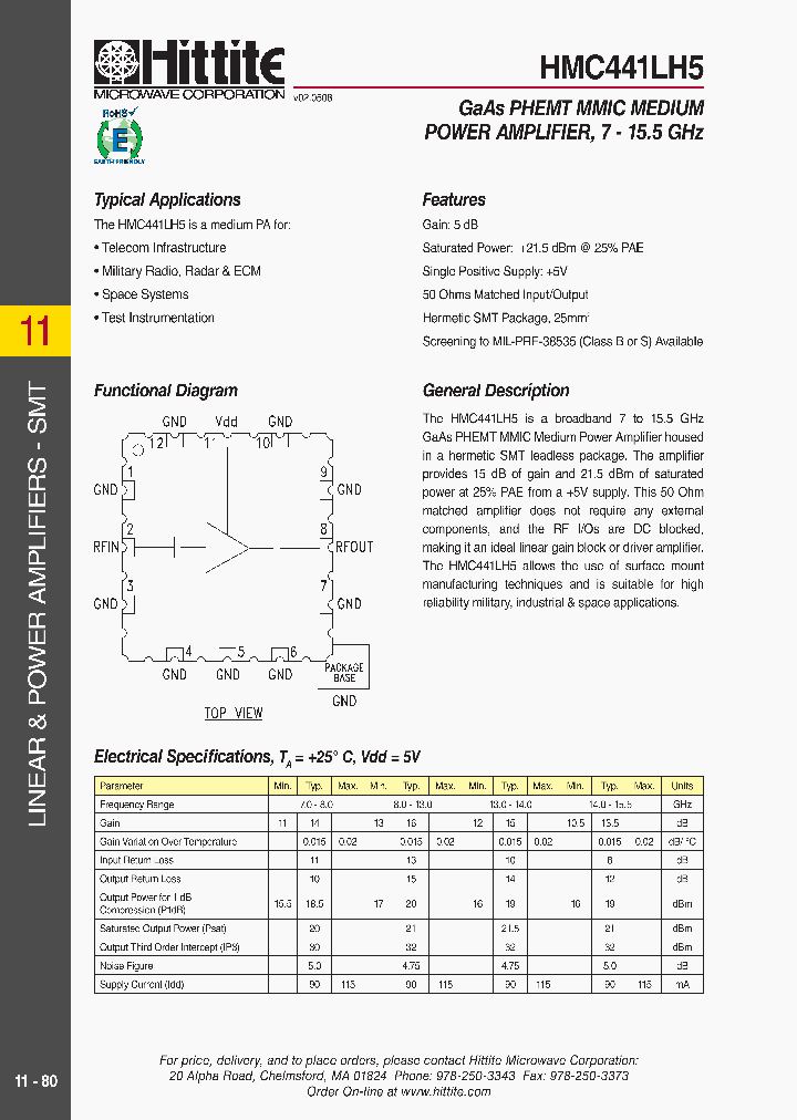 HMC441LH5_2763597.PDF Datasheet