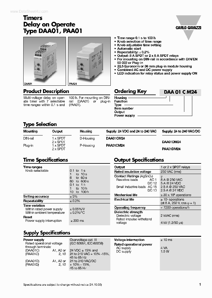 DAA01_2763867.PDF Datasheet