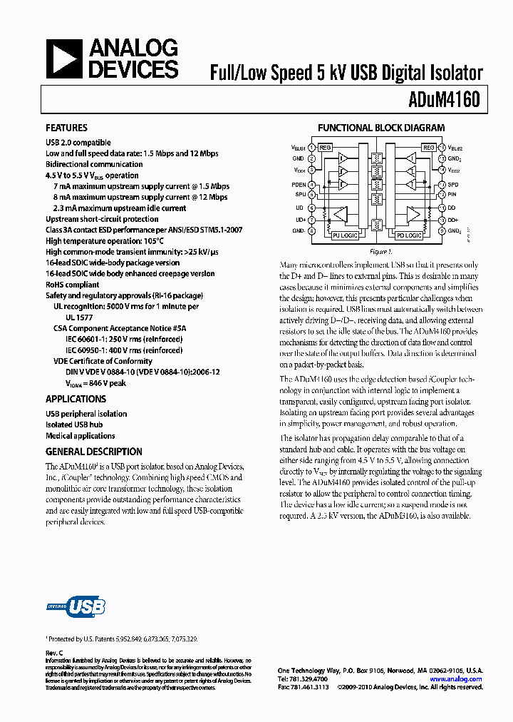 ADUM4160BRIZ-RL_2764460.PDF Datasheet