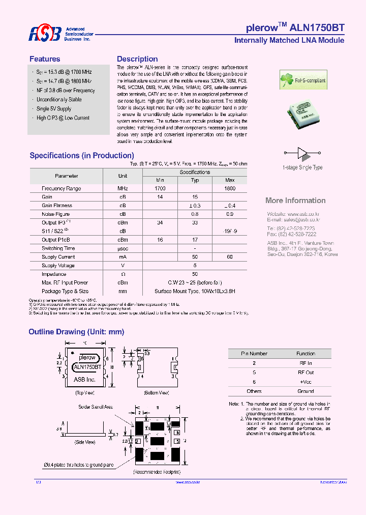ALN1750BT_2764764.PDF Datasheet