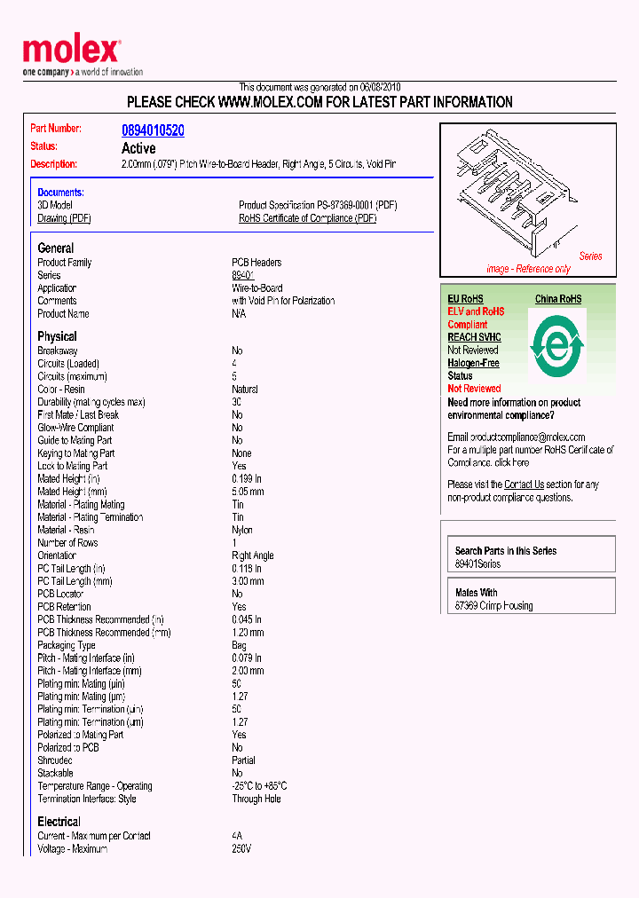 0894010520_2765095.PDF Datasheet