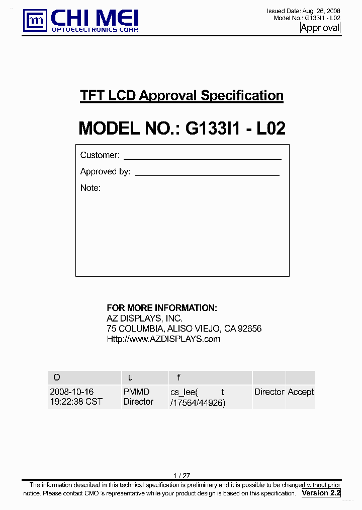 G133I1-L02_2765829.PDF Datasheet