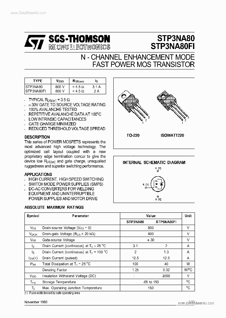 P3NA80FI_2768409.PDF Datasheet