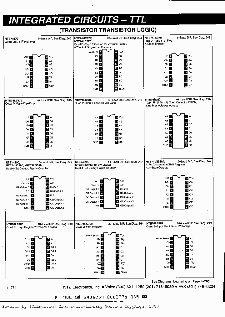 NTE74376_2768597.PDF Datasheet