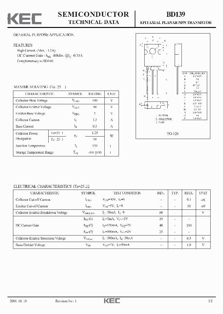 BD139_2769159.PDF Datasheet